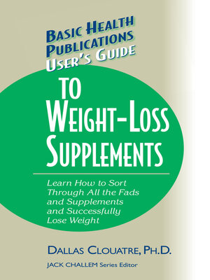cover image of User's Guide to Weight-Loss Supplements